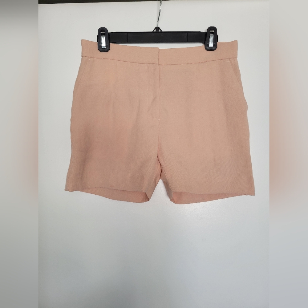 Maje Women's Pink Tailored Summer Shorts Preppy Cute Designer Size 38 US Size 6